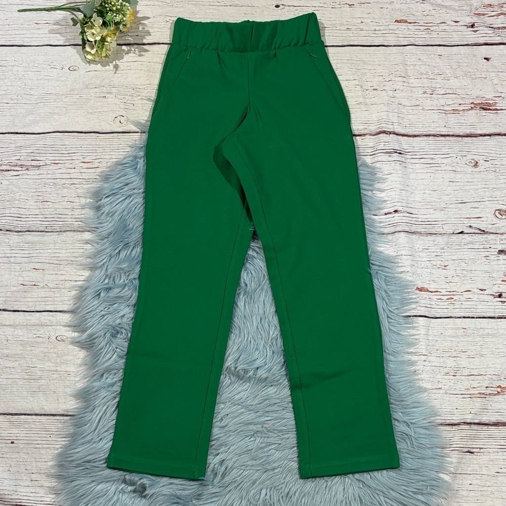 NWT Universal Standard Kelly Green Smart Signature Ponte Pants sz 4XS